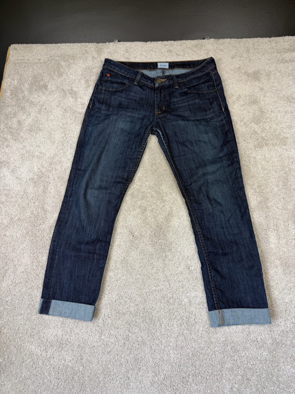 Hudson Jeans Women’s Size 29  Bacara Straight Flood Cuff Excellent - Picture 2 of 10